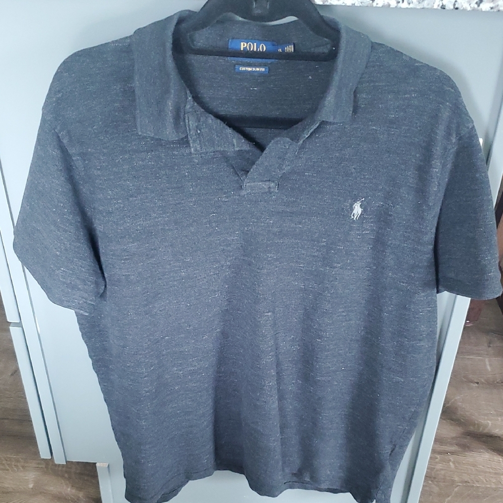 Polo by Ralph Lauren Gray Classic Polo Shirt